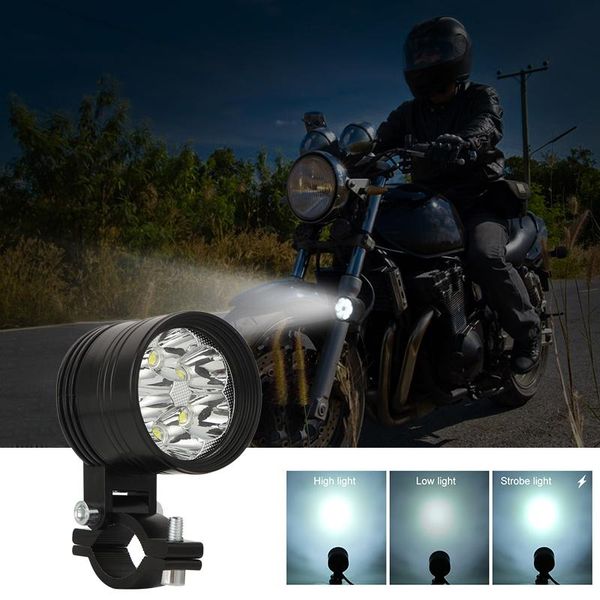 

car headlights 1/2pcs high-power electric motorcycle spotlights led battery lamp spotlight lens 4led 6led lights