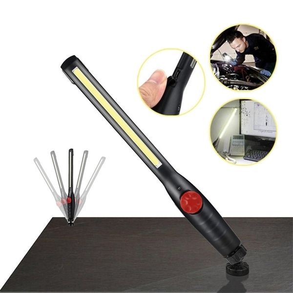 

cob rechargeable flashlight, automobile outdoor camping lamp, maintenance lamp