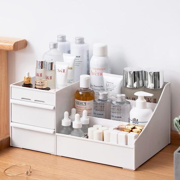 

bathroom storage & organization drawer cosmetic box portable large dormitory plastic skin care deskdresser for friend as gifts