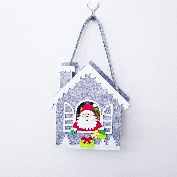 

christmas decorations merry gift bags xmas tree packing bag snowflake candy year 2021 kids favors decorative pendant