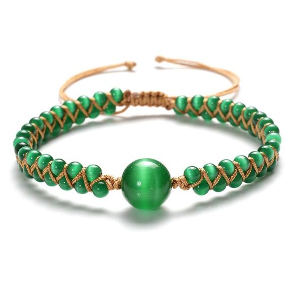 

tennis green opal i love of seven chakra bracelets reiki healing handmade beaded stones meditation yoga jewelry wrap unisex, Golden;silver
