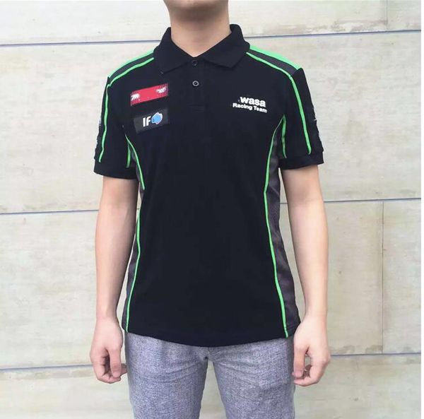 

moto racing the same locomotive polo short t off-road motorcycle cultural shirt riding short-sleeved lapel t-shirt