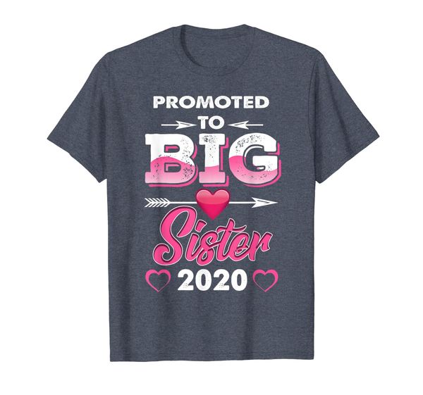 

Promoted to Big Sister est 2020 Heart And Arrow T-Shirt, Mainly pictures