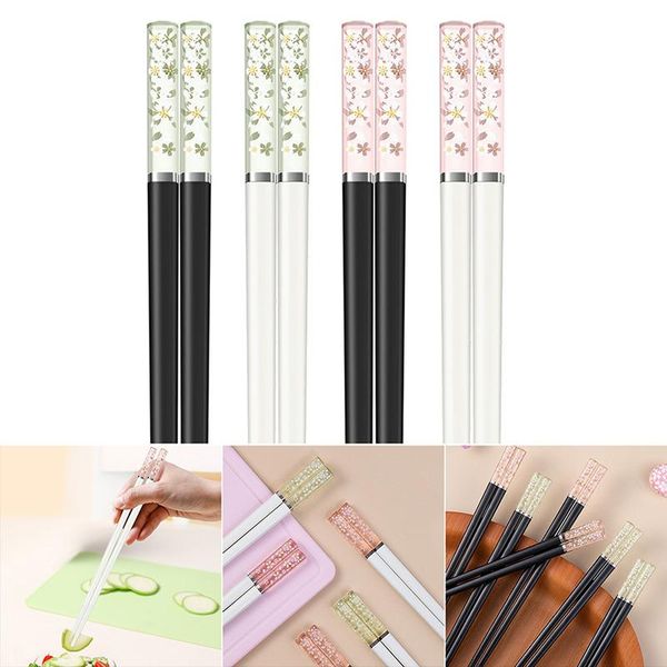 

chopsticks sakura japanese-style mildew proof 24cm amber glass fiber high temperature cooking sushi sticks for el restaurant