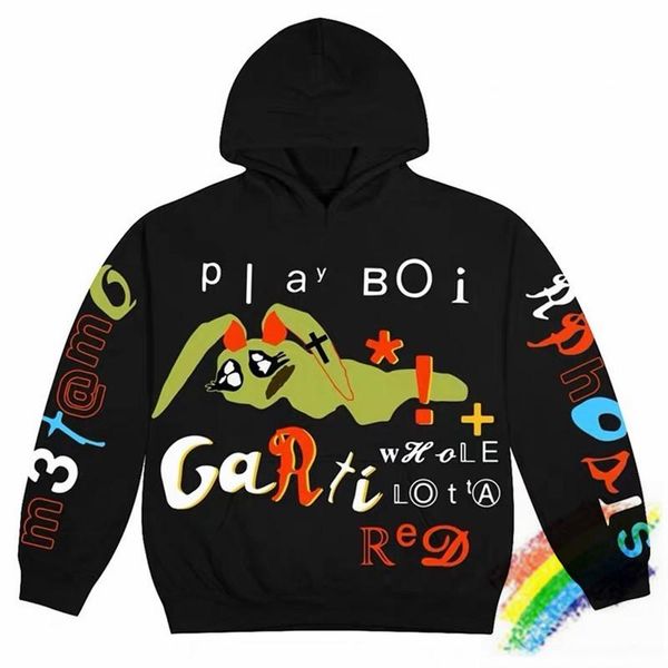 

men's hoodies & sweatshirts foaming printing cpfm.xyz m3tamorphosis hoodie men women 1:1 fashion casual pullovers hoody, Black