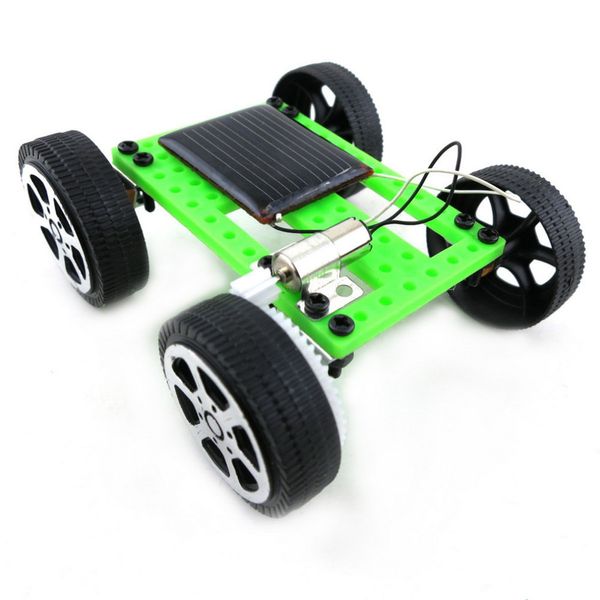 

Toys for children 1 Set Mini Solar Powered Toy Car DIY ABS Kit Child Educational Funny Gadget Hobby Gift Jouets pour enfants #W