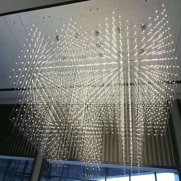 

pendant lamps luxury led lights el hall customized home decoration indoor lighting restaurant luster castle fixture