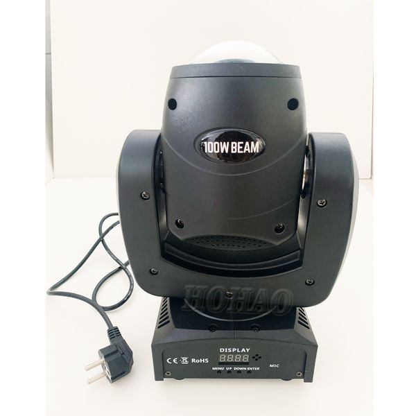 100w Led Pure Beam Moving Head Spot Lights RGBW 4in1 Colori DMX512 Sound Music Auto 13DMX Channel per Music Bar Ktv Stage Effect