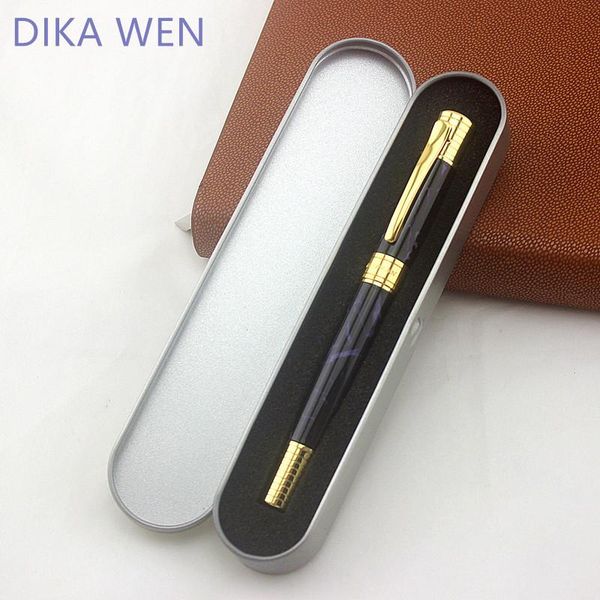 

business office fountain pen gold folder luxury gift ink pens school student handwriting exercises