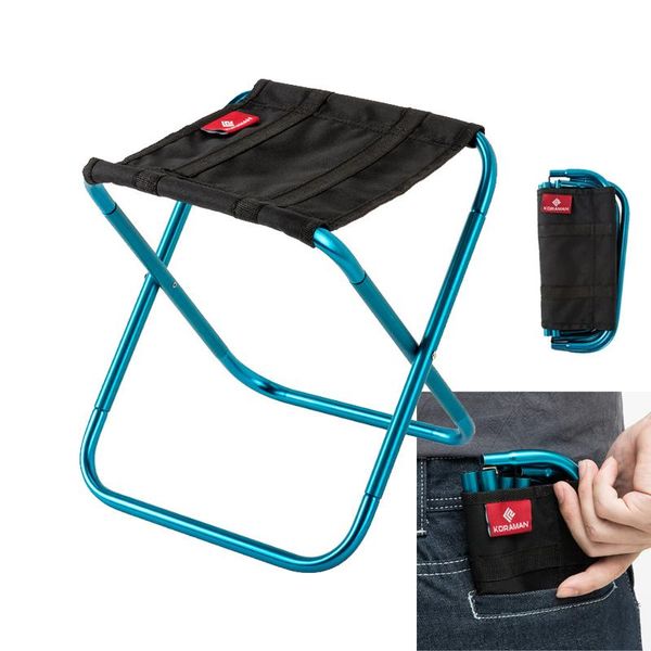 

camp furniture portable folding chair ultralight aluminum alloy travel camping fishing easy to carry outdoor