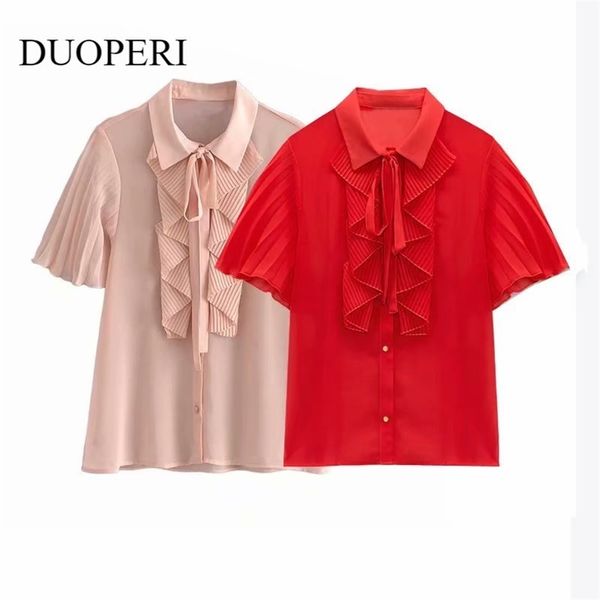 

sunmer t-shirts women girls ruffled short sleeve shirt chic lady fashion casual tee 210708, White