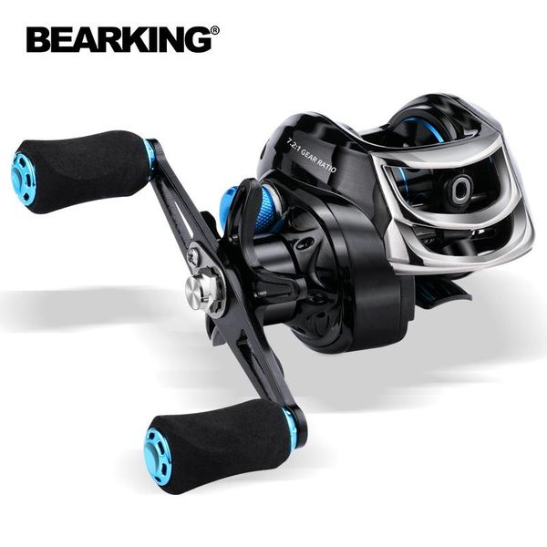 

baitcasting reels bearking reel 8kg max drag 7.2:1 high speed fishing reinforced carp