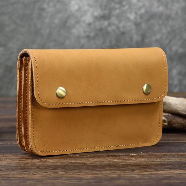 

genuine leather fashion clutch bag hand wallet for men women vintage retro style clutches purse waist on use dual wallets, Red;black