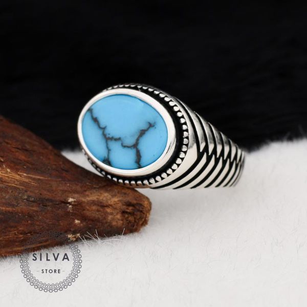 

cluster rings 925 silver men's ring. jewelry stamped with stamp all sizes are available, Golden;silver