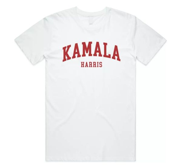 

Kamala Harris College T-shirt Tee Funny USA Election Campaign 2020 2024 Biden, White;black