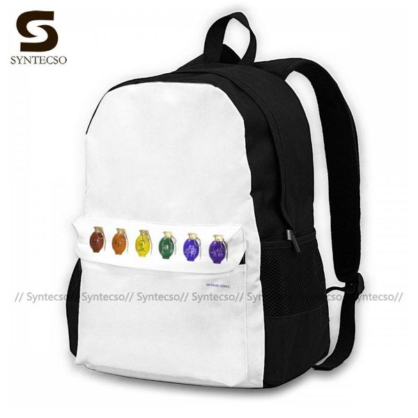 

military grenades backpacks streetwear polyester jogging backpack female large bags