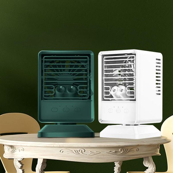 

electric fans air cooler conditioner multi-function humidifier purifier usb deskmini portable fan with water tank home