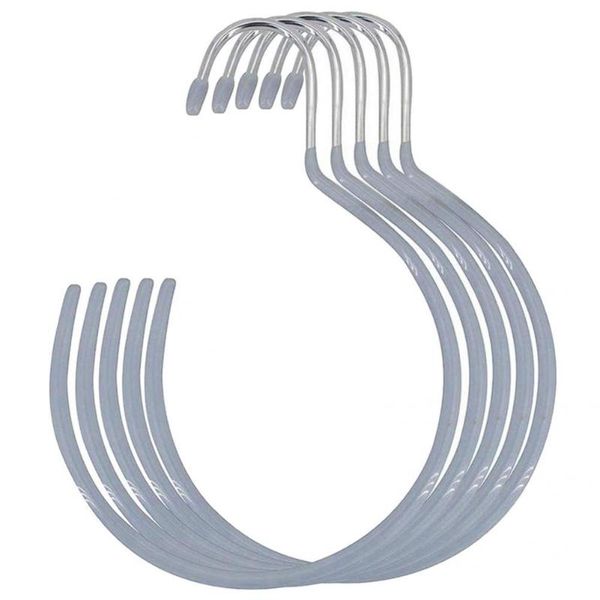 

hangers & racks 3 colors 5pcs useful handbags belt rack steel non-slip for wardrobe