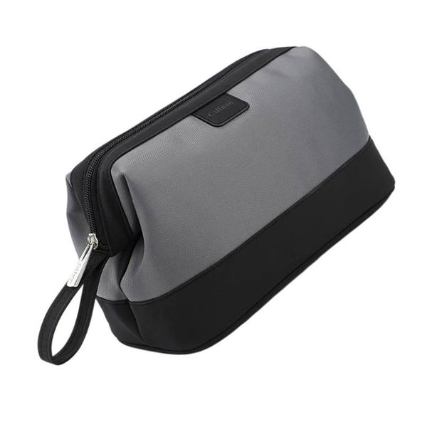 

laundry bags 1pc men toiletry bag washing storage cosmetics for travel (grey)