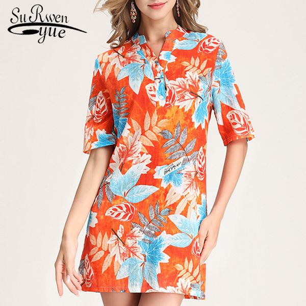 

fashion flare print beach style summer dress women clothes short sleeve mini shirt elegant 3831 50 210508, Black;gray
