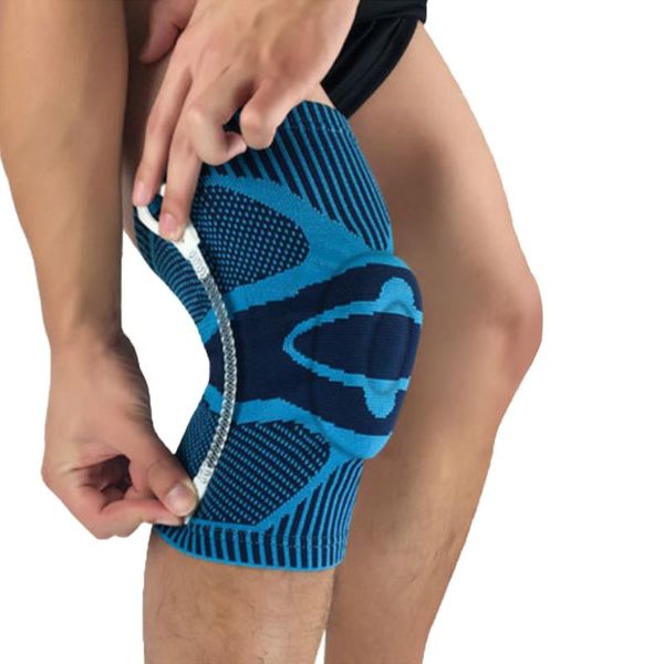 

elbow & knee pads 1pcs elastic pad kneecap adjustable support basketball safety shoulder strap protector gym weight lifting, Black;gray