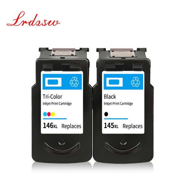 

compatible 145xl 146 xl cartridge replacement for canon pg145 pg-145 pg 145 pixma mg2410 mg2510 printer ink cartridges