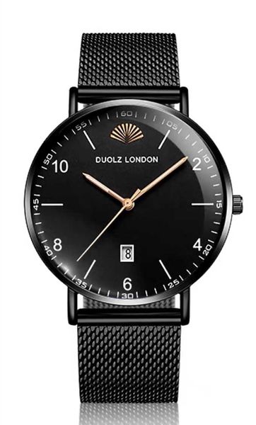 Orologio, uomo, Jane, movimento al quarzo, rotondo, cinturino in acciaio, cassa in lega, vetro, fashion, elegante, romantico, cool, quadrante piccolo, cielo stellato, calendario