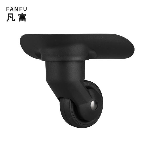 

bag parts & accessories luggage replacement wheel casters wheels for suitcase repair universal 360 spinner high quality, Black