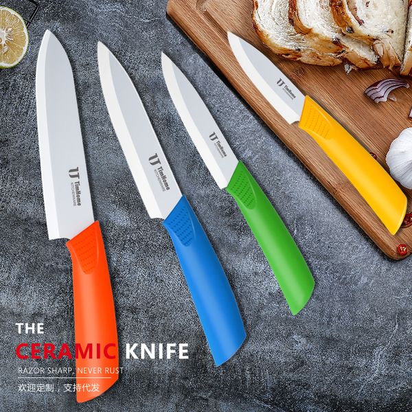 

originas timhome brand zirconia ceramic knife set 3456kitchen with covers as gift