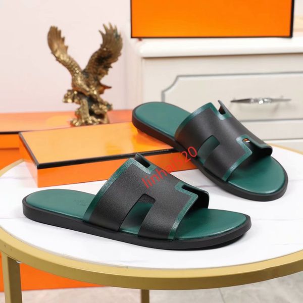 

2021 genuine leather beautiful lady slippers hollow summer sandals fashion outdoor indoor flip flops size 35-42, Black;grey