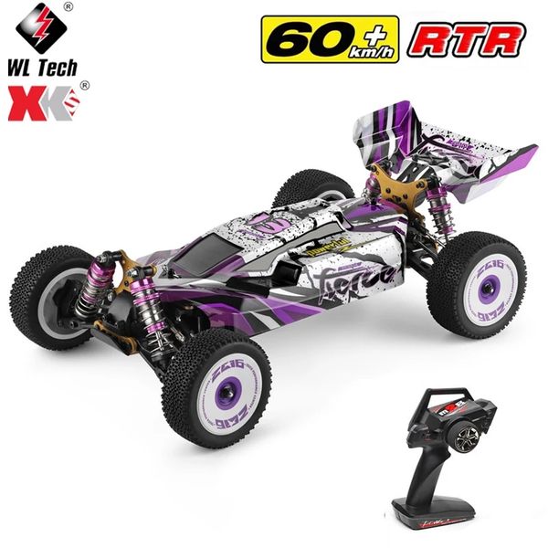 

wltoys 2021 2.4g racing rc car 60 km/h metal chassis 4wd road drift electric rc cars remote control toys for adults kids