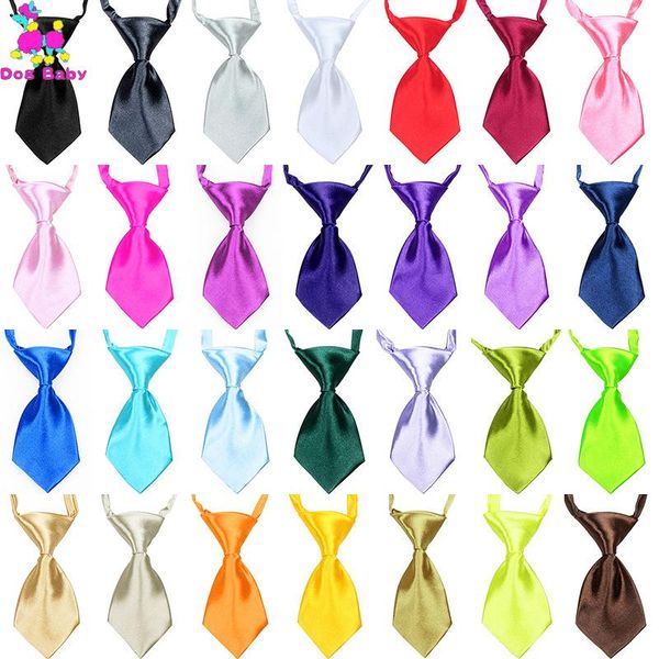 

20/30/50/100pcs/lot mix colors pet cat dog tie grooming accessories adjustable puppy bow products bowtie supplies apparel