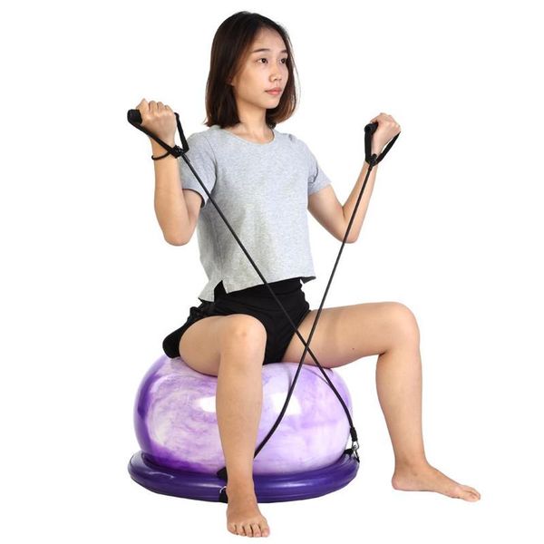 

yoga balls pilates fitness gym fitball exercise workout massage ball 65cm inflatable training