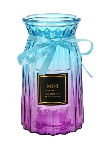 

vases european creative vase coloured glass tabledry flower aesthetic room decor plant adornos para casa table bs50hp