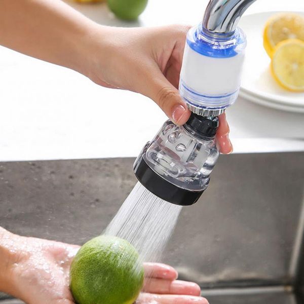 

other faucets, showers & accs kitchen faucet splash proof shower sink extender 360 Â° tap water filtration three gear universal veget
