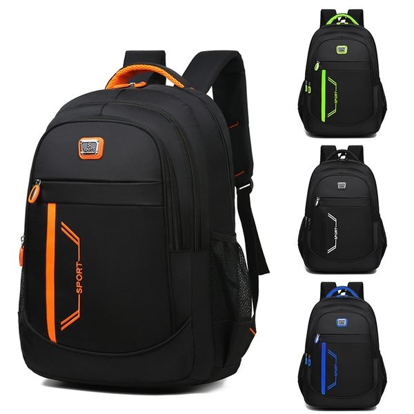 

new women's korean version fashion high-capacity schoolbag junior high school pupils' backpack men's computer bag