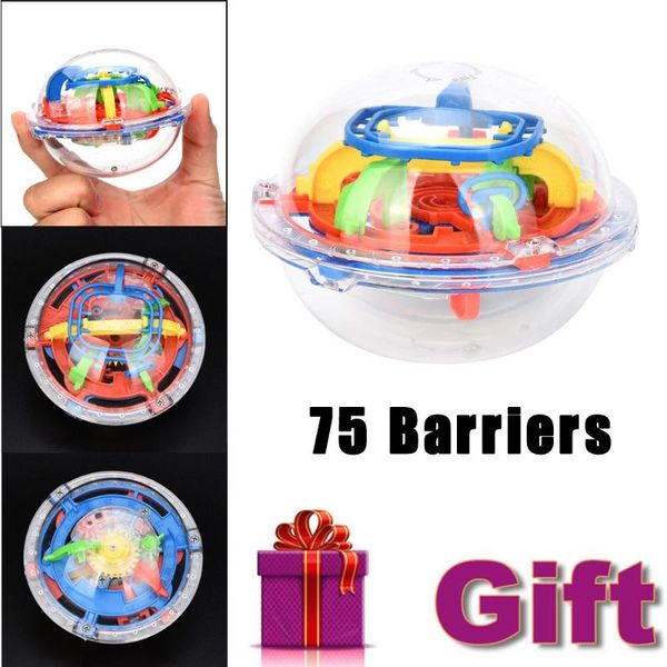 

party masks hiinst anti estres 75 barriers mini ball maze intellect 3d puzzle toy balance barrier magic labyrinth spherica*r drop 2021
