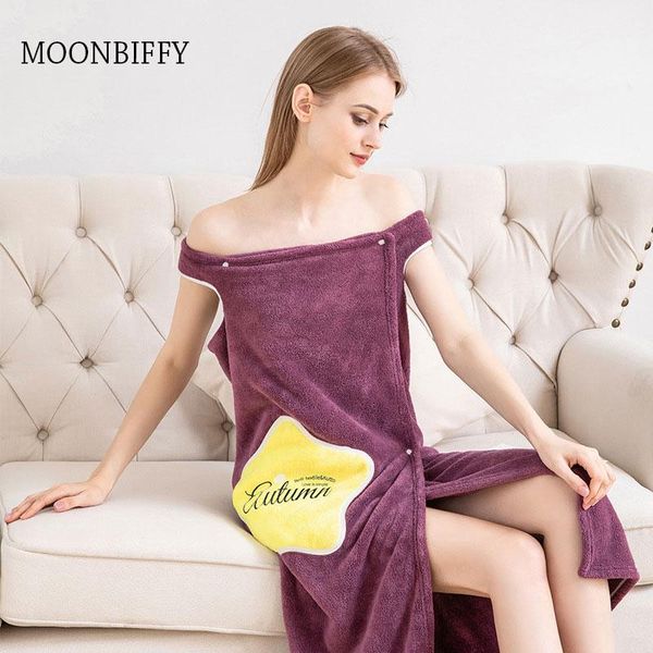 

coral fleece thickened bathrobes women towel absorbent quick-drying button bath robes home clothes night wear pink blue women's sleepwe, Black;red