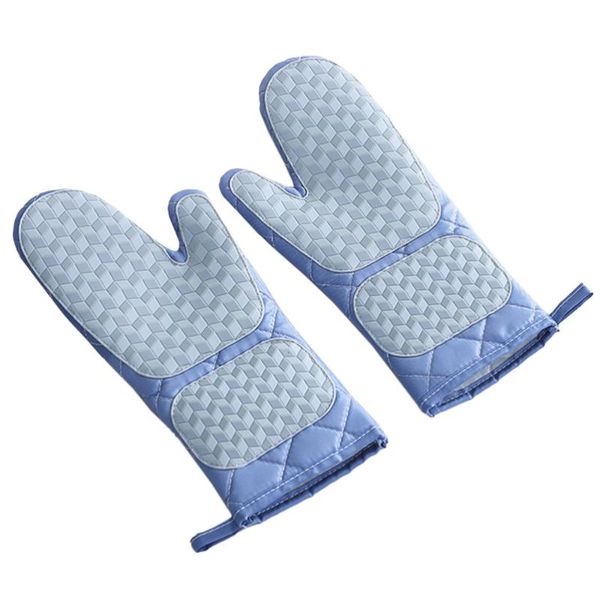 

pair of microwave heat resistant mitts anti-scald oven baking disposable gloves