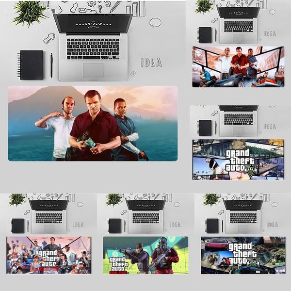 

mouse pads & wrist rests gta keyboards mat rubber gaming mousepad desk x xl xxl non slip cushion thickness 2mm lockedge equal le