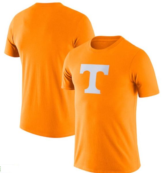 

tennessee volunteers t-shirt cotton cloth round collar,loose,breathable printing mens orange, Gray;blue