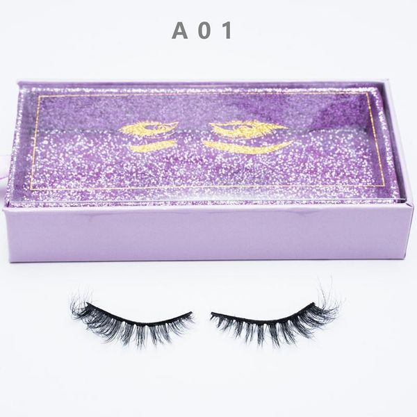 

false eyelashes roundhair 3d mink frying soft reusable miami dramatic eyelash makeup