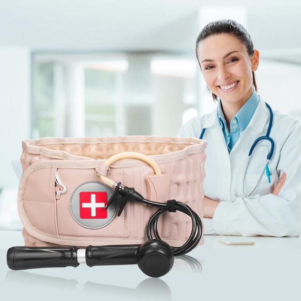

waist air traction brace belt waist air traction brace relief belt backach physio release massager support spinal lumbar