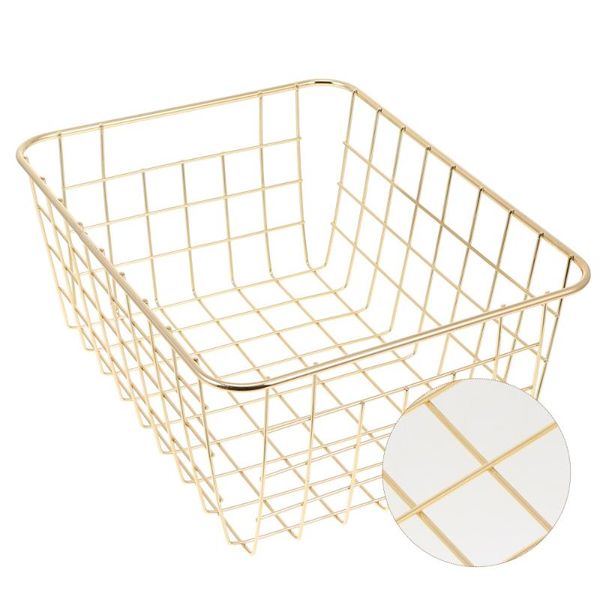 

storage baskets 1pc nordic style basket simple ironwork household