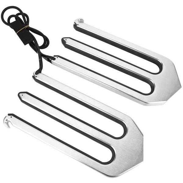 

2pcs wakeboard tower rack,surfboard fork aluminum wiredrawing surfboard bracket boat yacht accessory rafts/inflatable boats