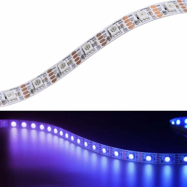 

[seven neon]dc12v input addressable rgb led full color pixel strip;gs8208 chip(similar to ws2811,ws2813);60leds/m;12mm wide pcb strips
