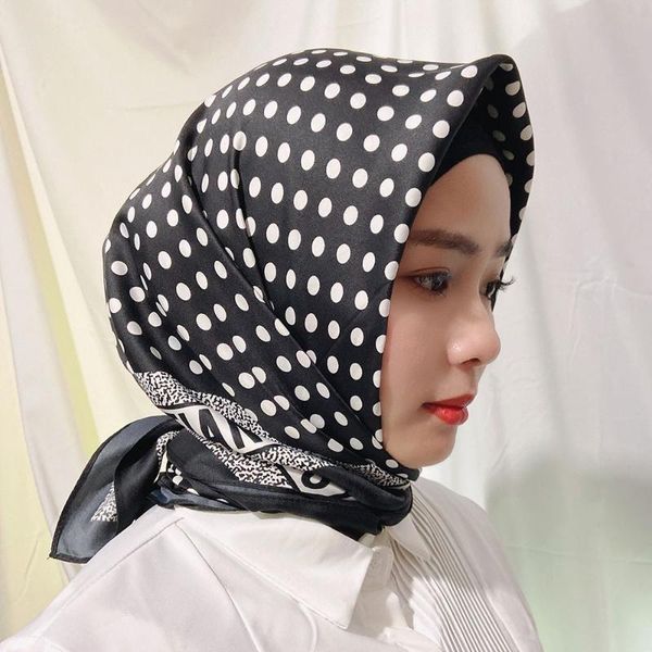 

scarves summer silk women 90*90cm beach sunscreen square scarfs ladies shawls wrap muffler bandanna female chiffon hijab poncho, Blue;gray