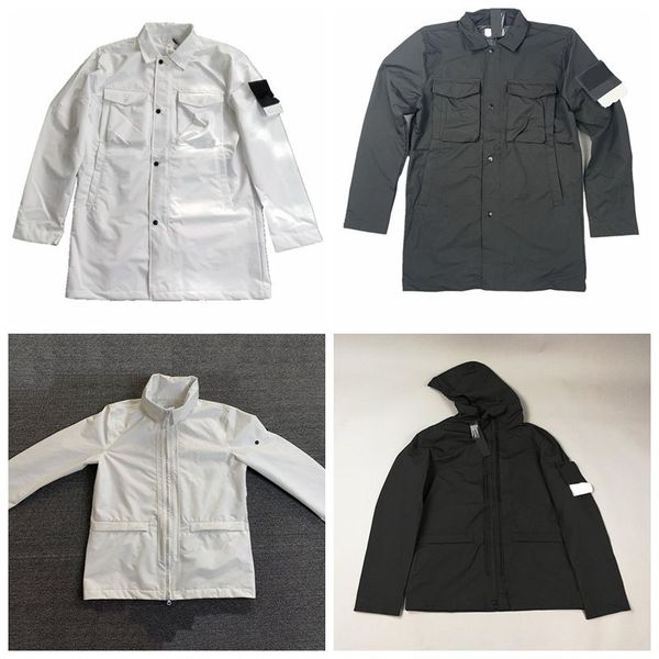 

classic men hoodie brand jackets t shirt tracksuit sweatshirts foldable storage bag thin coat windbreaker medium length men's hoodies j, Black