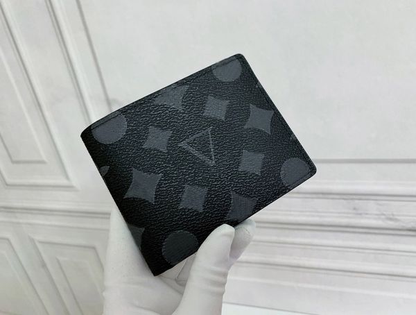

2021 fashion flowers designer zipper wallets luxurys men women leather bags classic letters coin purse original box checkered card holder m6, Red;black