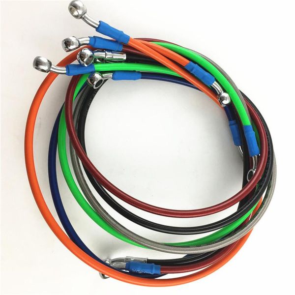 

motorcycle brakes braided brake clutch oil hoses lines pipes cables 50cm-220cm bike for